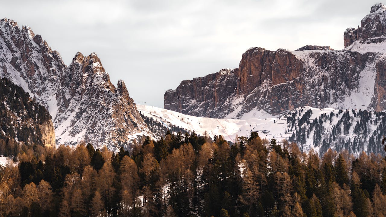 Zimná krajina v okolí Dobšinej